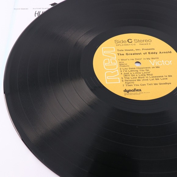 Eddy Arnold – The Greatest Of Eddy Arnold - 1973 Reissue 12" Double LP DPL2-0051 - Picture 9 of 11